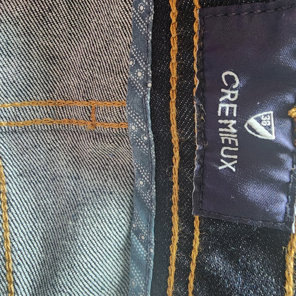 3 Pairs Of Daniel Cremieux Relaxed Fit Blue Jeans Dark Denim, Black & Stone Wash - Picture 16 of 16
